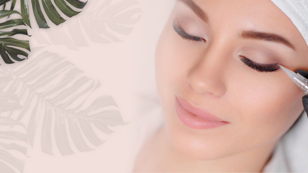 татуаж бровей